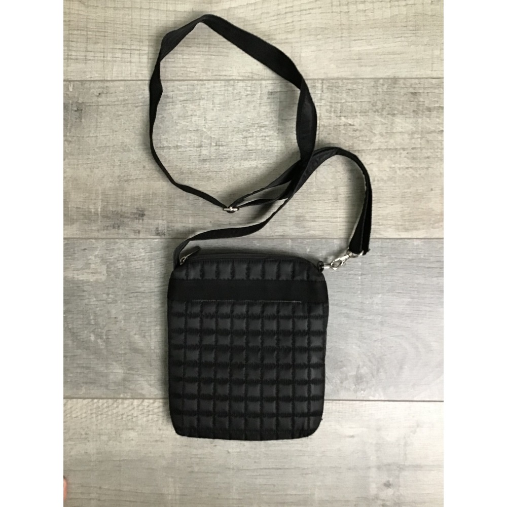 Lug Women's Black Adjustable Strap Skipper Shoulder Pouch Crossbody Bag - Picture 6 of 6